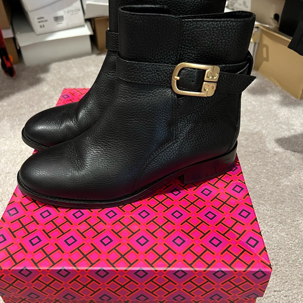 Tory Burch Brooke ankle booties Black